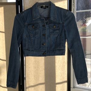 Denim Crop Jacket